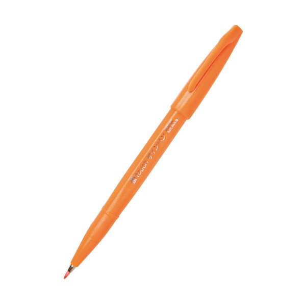 Kalligrafiestift Sign Pen Brush Pinselspitze: 0,2 - 2,0mm - orange