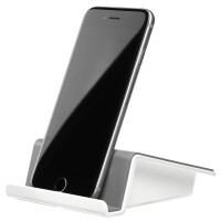UP Tablet Stand, mit Softgrip Oberfläche und Kabelhalterung, dunkelgrau