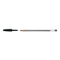 Kugelschreiber Cristal Original 0,4 mm, nachfüllbar - schwarz