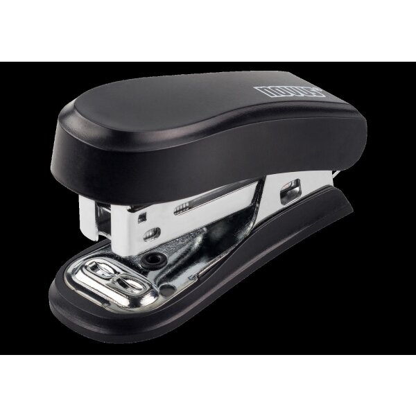 Heftgerät NOVUS Mini 12 Blatt, Einlegetiefe: 20mm schwarz...