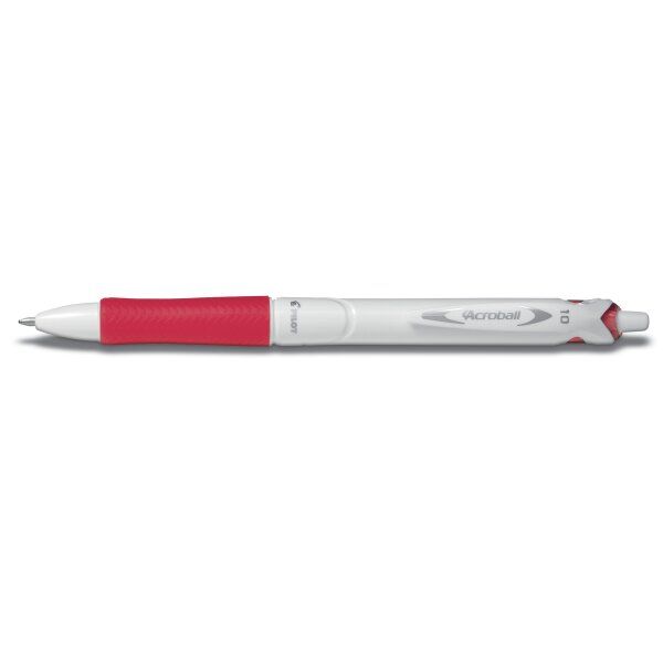 Kugelschreiber Acroball weiß rot