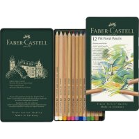 Farbstift PITT PASTELL Mine 4,3 mm - 12er Metalletui...