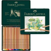 Farbstift PITT PASTELL Mine 4,3 mm - 24er Metalletui sortiert