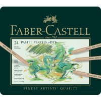 Farbstift PITT PASTELL Mine 4,3 mm - 24er Metalletui sortiert