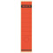 Ordnerrücken-Etikett lang, breit, selbstklebend, 10er BT - rot