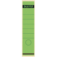 Ordnerrücken-Etikett lang, breit, selbstklebend, 100er BT - grün