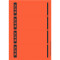 Ordnerrücken-Etikett, kurz, breit, für PC, 100 St. - rot