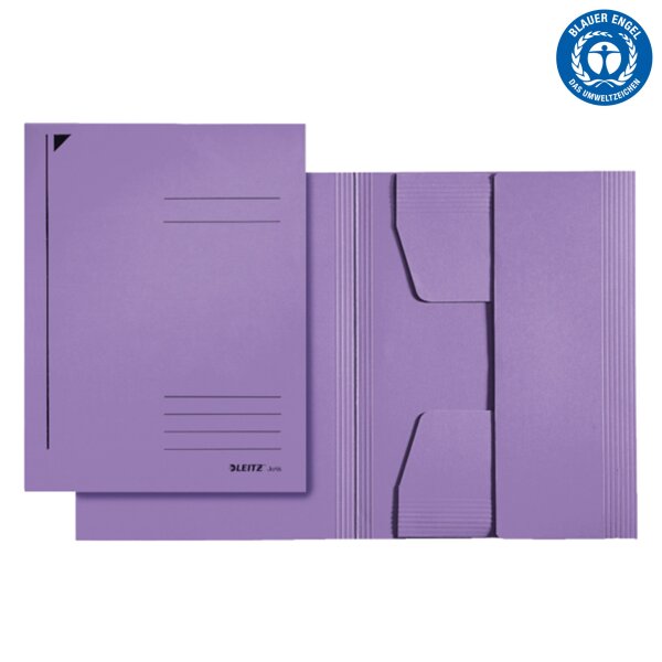 LEITZ Jurismappe, DIN A4, Colorspankarton 320 g/qm, violett