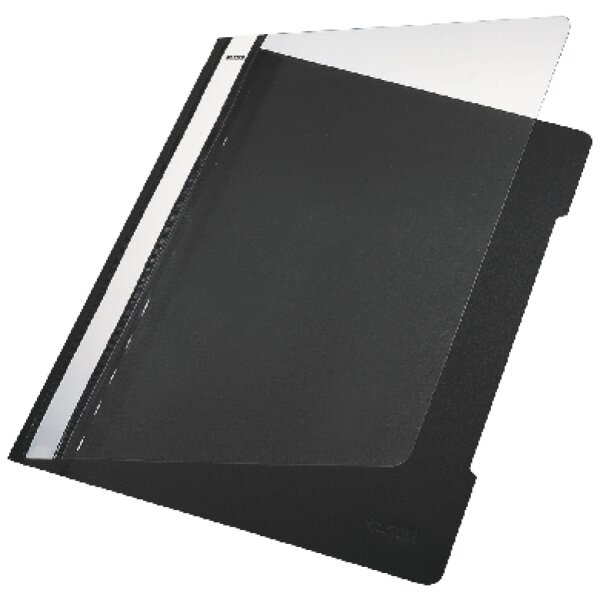LEITZ Schnellhefter Standard A4, PVC - schwarz