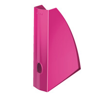 Stehsammler WOW A4 Kunststoff - pink-metallic