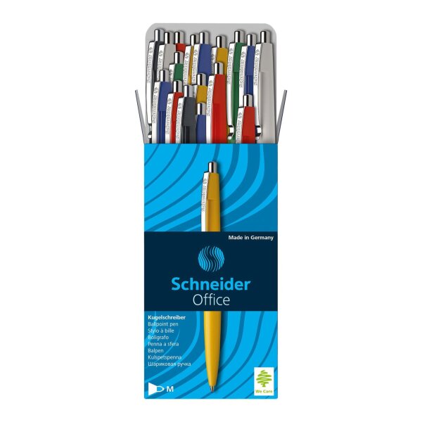 Kugelschreiber Office 50er Pack sortiert, Mine blau