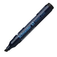 Permanent-Marker Maxx 250 Keilspitze 2+7mm - schwarz