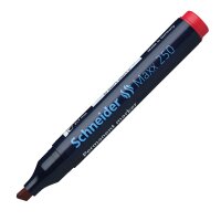 Permanent-Marker Maxx 250 Keilspitze 2+7mm - rot