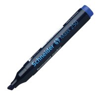 Permanent-Marker Maxx 250 Keilspitze 2+7mm - blau