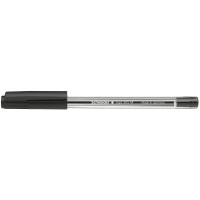 Kugelschreiber Tops 505 M schwarz, Strichstärke ca. 0,5mm