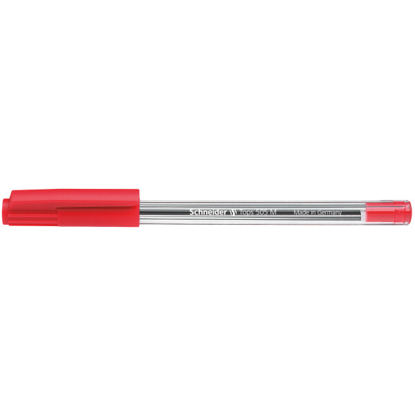 Kugelschreiber Tops 505 M rot, Strichstärke ca. 0,5mm