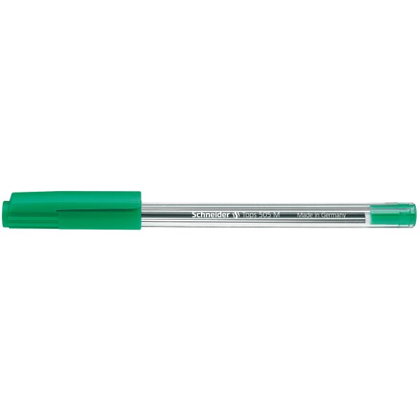 Kugelschreiber Tops 505 M grün, Strichstärke ca. 0,5mm