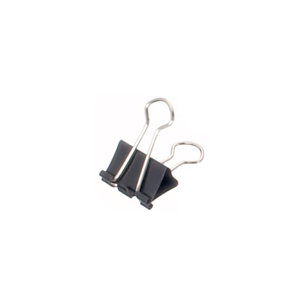 Klemmer Foldb. 25mm sw12er Packung