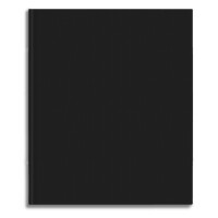 Aquarellbuch 17 x 24 cm, 128 Seiten, 160g/qm, 35% Hadern - schwarz