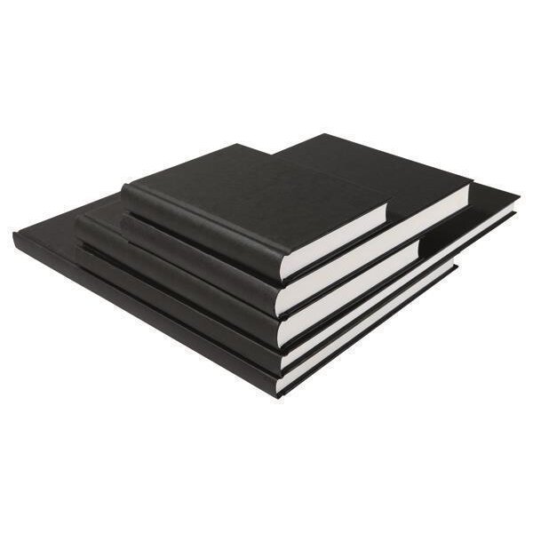 Skizzenbuch Ganzefalin 100g/qm - A4-112 Seiten schwarz