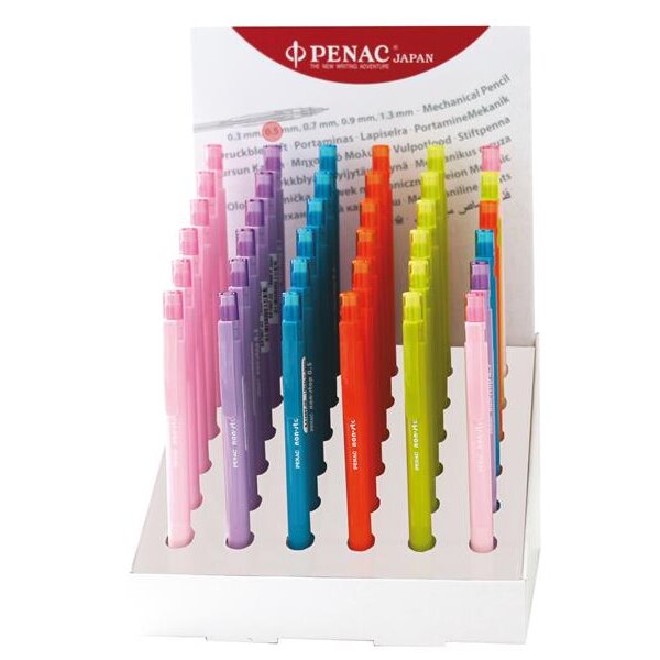 36er display non-stop Feinminenstift 0,5 mm pastellfarbig...