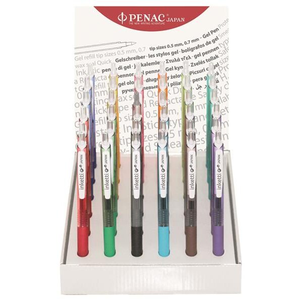 GEL-Schreiber INKETTI 0,5mm, Druckmechanik,...