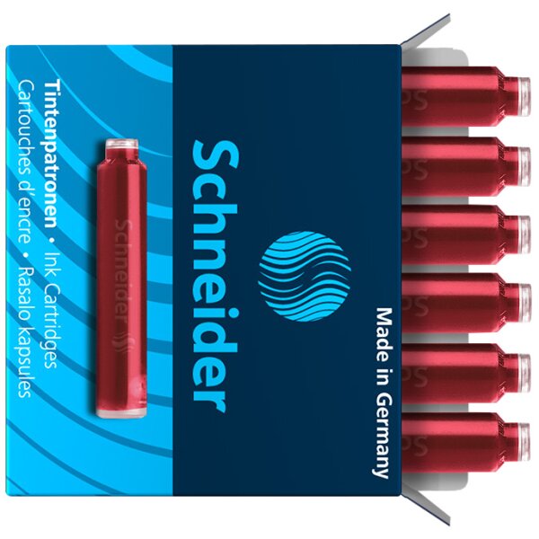 Standard-Tintenpatronen rot, Packung mit 6 Stück