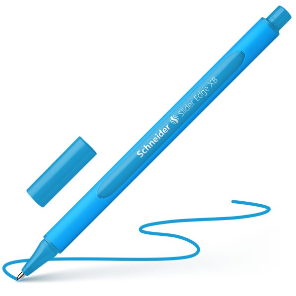 Kugelschreiber Slider Edge XB - hellblau