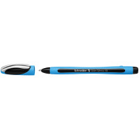 Kugelschreiber Slider Memo XB - Blisterkarte mit 1 Stück, schwarz