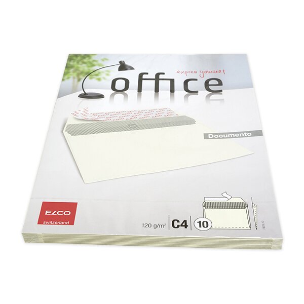 ELCO Documento CelloZip mit10 Kuverts, Seitenfalten,...