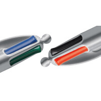 4-Farb-Druckkugelschreiber 4 Colours Grip Pro M – Schaft scharz