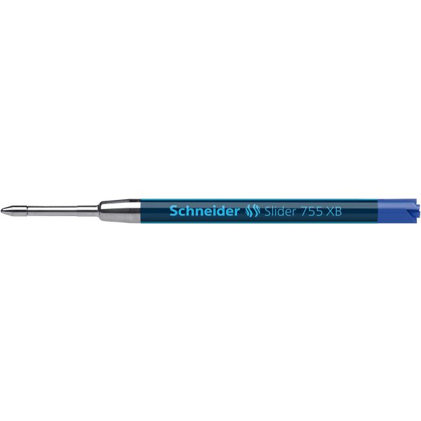 Kugelschreiber Mine Slider 755 XB blau, Blisterkarte mit 1 Stück