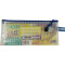 Reißverschlussbeutel Stifte blauer Zipper 5er Pack - 230x115