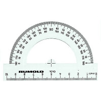 Halbkreis-Winkelmesser 180°, 10 cm