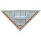 TZ-Dreieck 225 mm, Plexiglas transparent, mit festem Griff