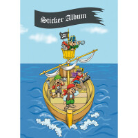 Stickeralbum A5 hoch - Piratenabenteuer