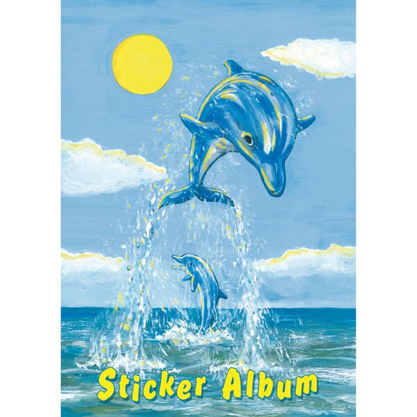 HERMA Stickeralbum A5 hoch - Der kleine Delfin