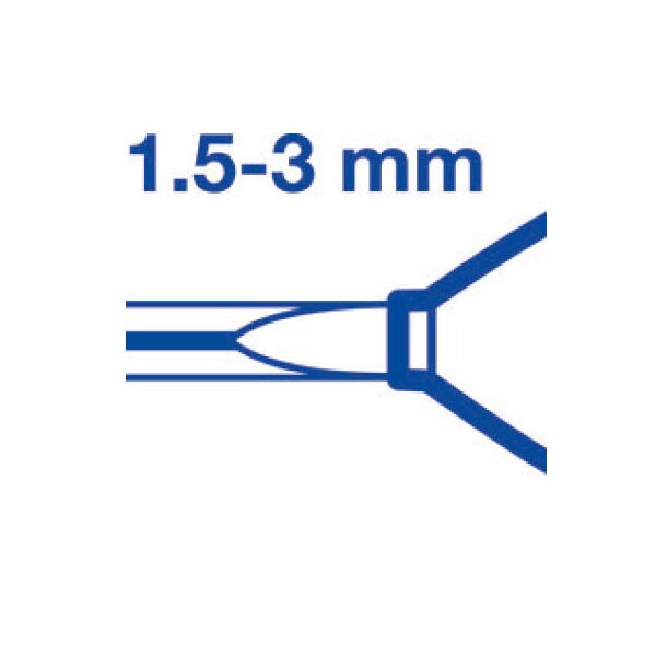 Rundspitze 1,5 - 3,0 mm